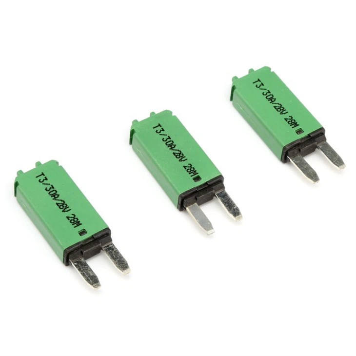 manual reset resettable car blade fuse circuit breaker